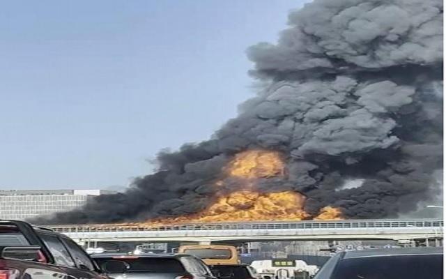 दक्षिण कोरिया एक्सप्रेस वे की सुरंग में आग लगने से छह की मौत, 20 घायल